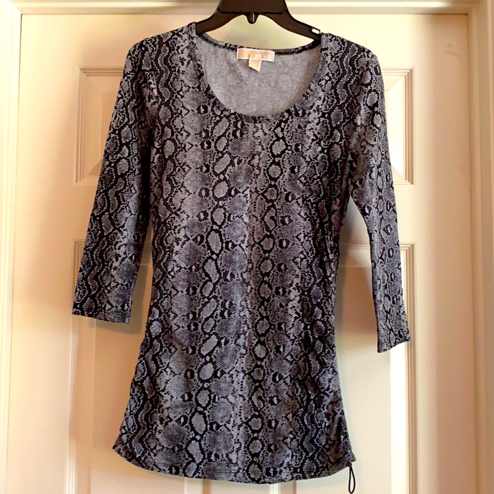 Snake skin Michael Kors shirt